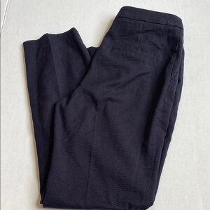 H&M Womens Womens Navy With White Micro Dot Ankle Pants Size 4